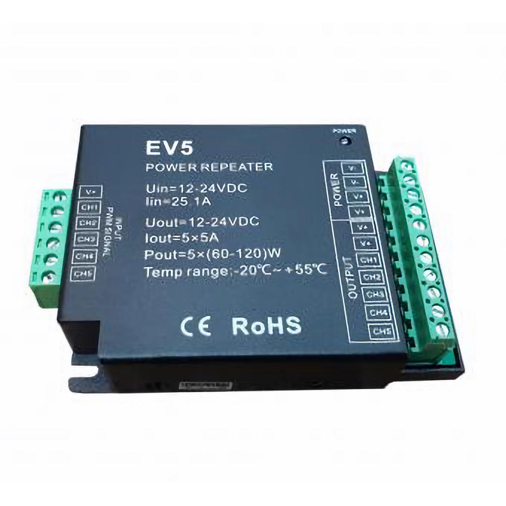 Amplificator banda LED RGBWW 25A