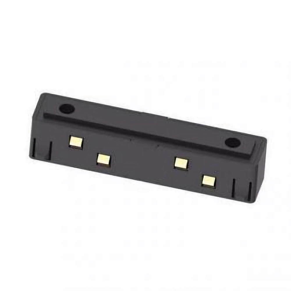 Conector electric liniar - sina magnetica aplicata/incastrata