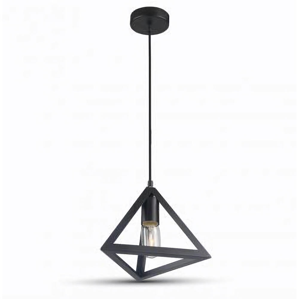 Pendul E27 triunghi negru