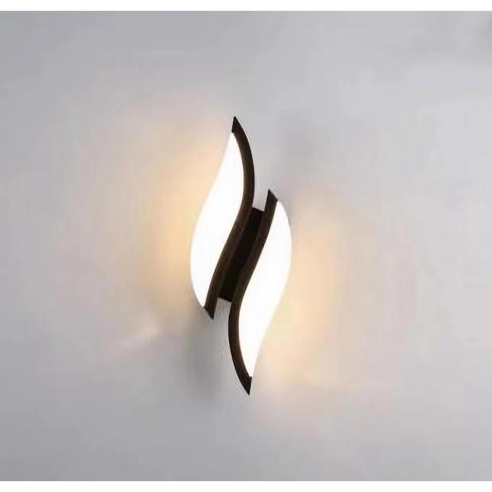 Aplica LED CCT SIGMA neagra 8W