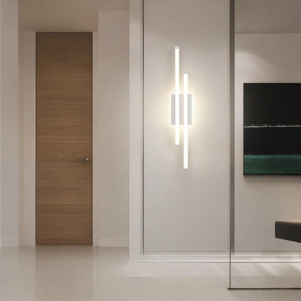 Aplica LED Lines 3 functii Alba 24W