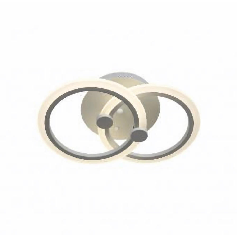 Lustra LED dimabila cu telecomanda 3 functii Alba 44W