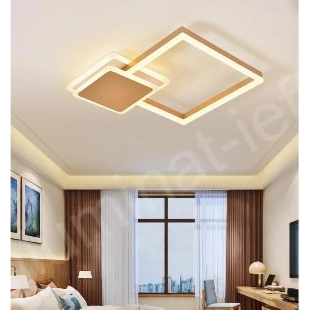 Lustra LED CCT cu telecomanda Gold 74W