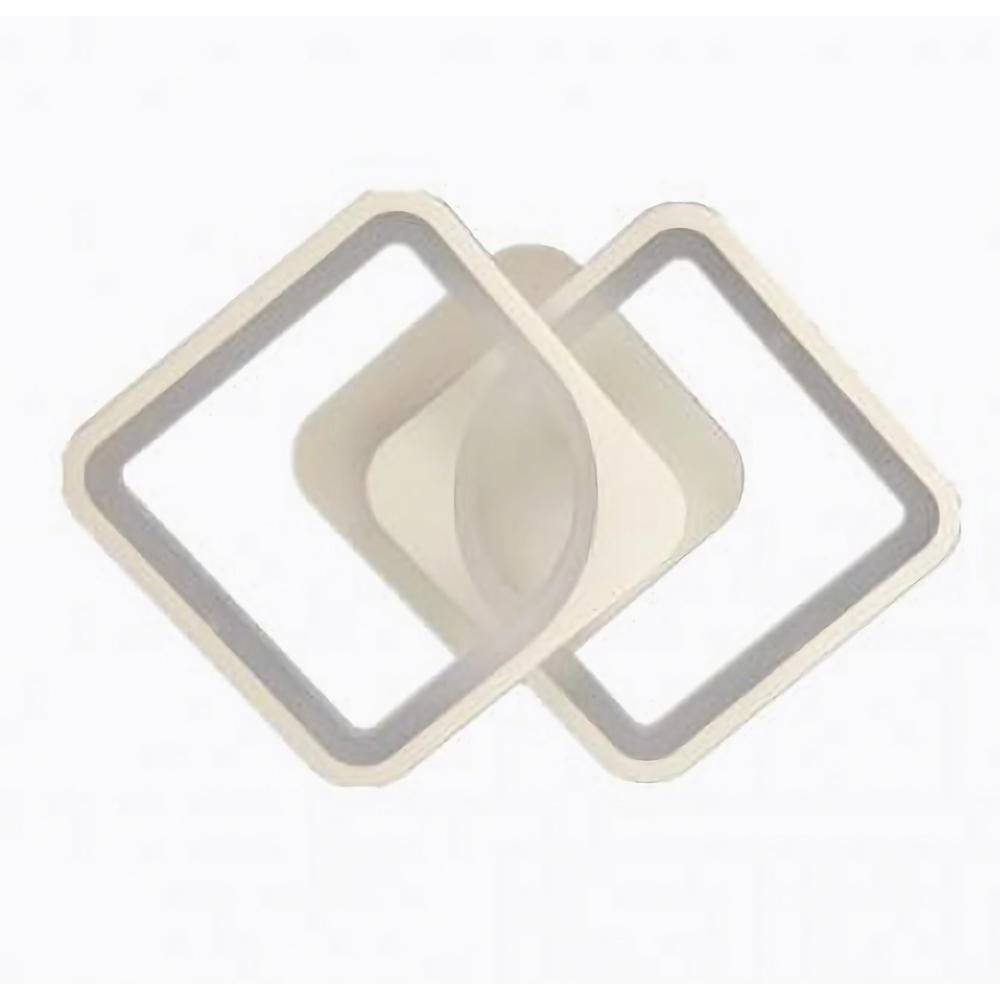 Lustra LED dimabila cu telecomanda 3 functii Alba 52W