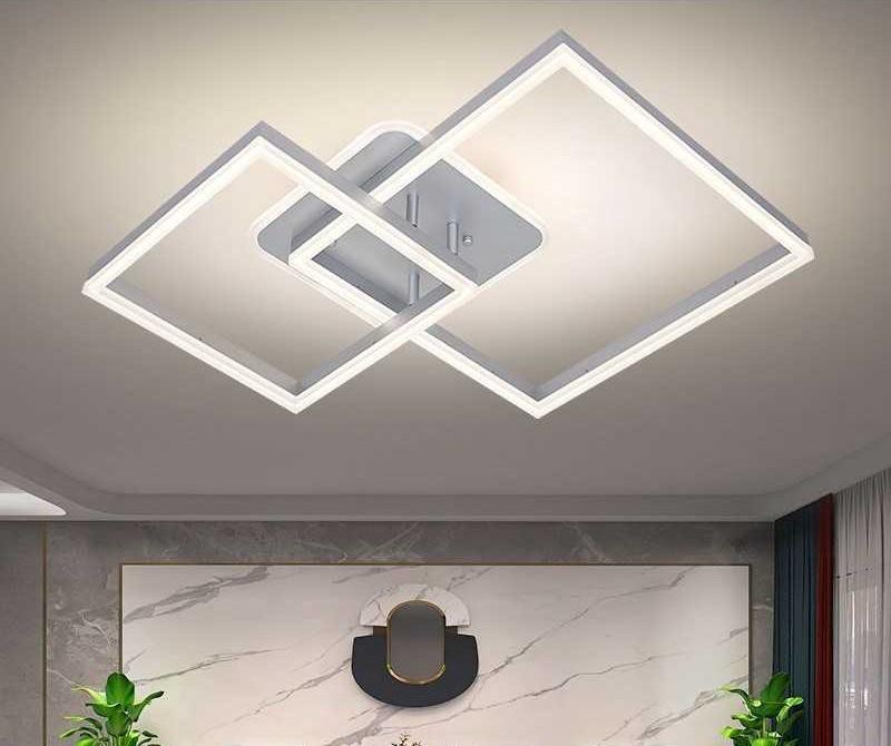 Lustra LED CCT cu telecomanda crom 150W