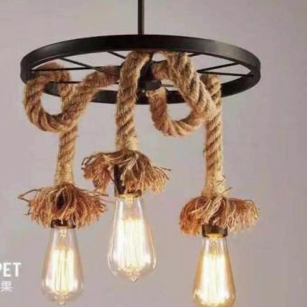 Lustra rustica 3 socluri E27