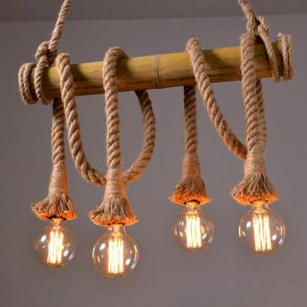 Lustra rustica 4 socluri E27