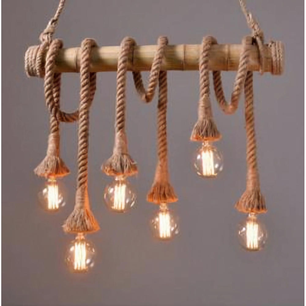 Lustra rustica 6 socluri E27
