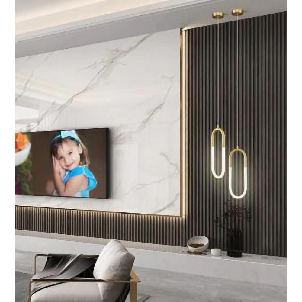 Pendul LED Modern Gold CCT 18W