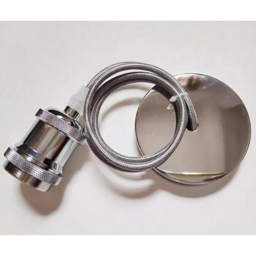 Pendul 1m E27 finisaj crom