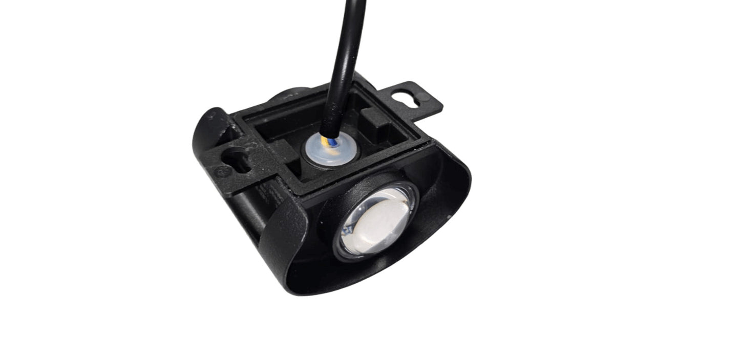 Aplica LED de fatada 2W Negru 3000K