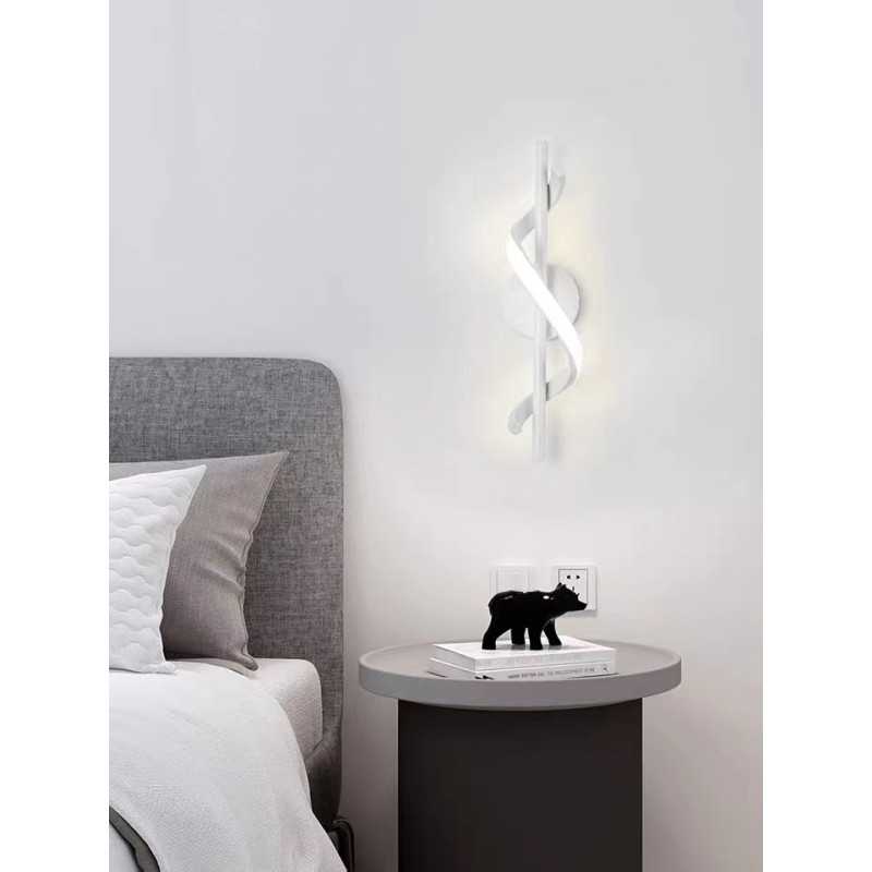 Aplica LED CCT alba 12W