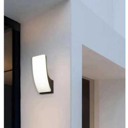 Aplica LED de fatada gri 20W