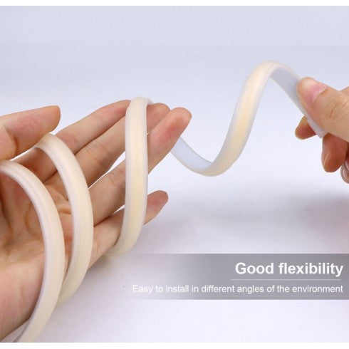 Rola 5m Banda LED 220V slim COB impermeabila 11W/m