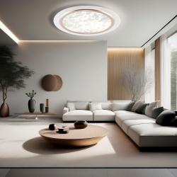 Lustra LED CCT cu telecomanda 50cm 75W