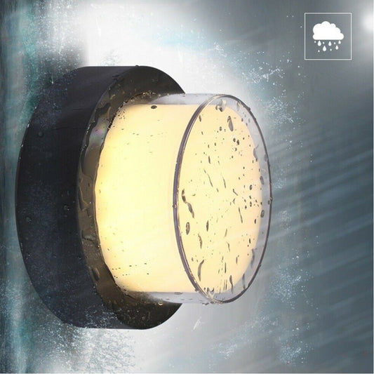 Aplica LED exterior rotunda/patrata IP65 12W