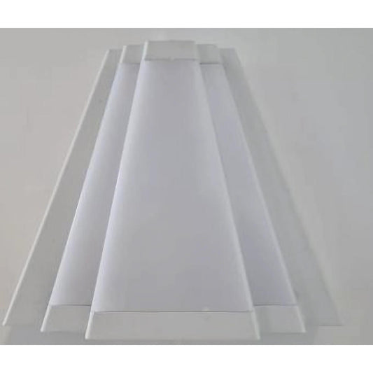 Aplica LED de fatada alba 10W