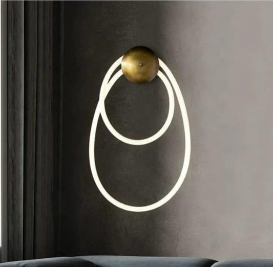 Aplica LED moderna Infinity Gold 28W