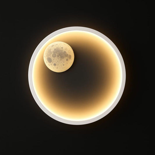 Aplica Led MoonAura alba CCT 24W 30cm