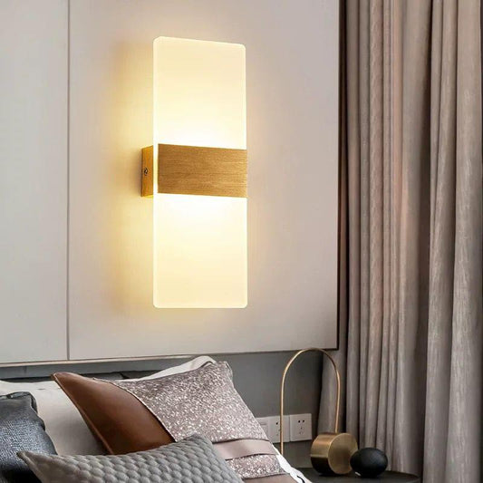 Aplica LED moderna Lyra CCT 5W gold