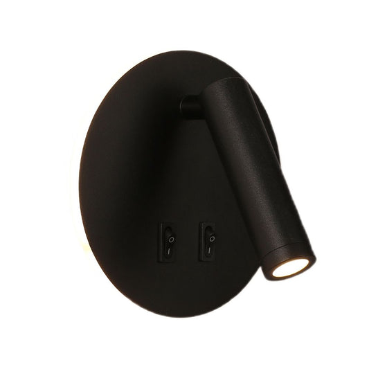 Aplica LED cu spot neagra CCT 10W