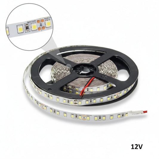 Rola 5m Banda LED 3528 12V - 120led/m 8W