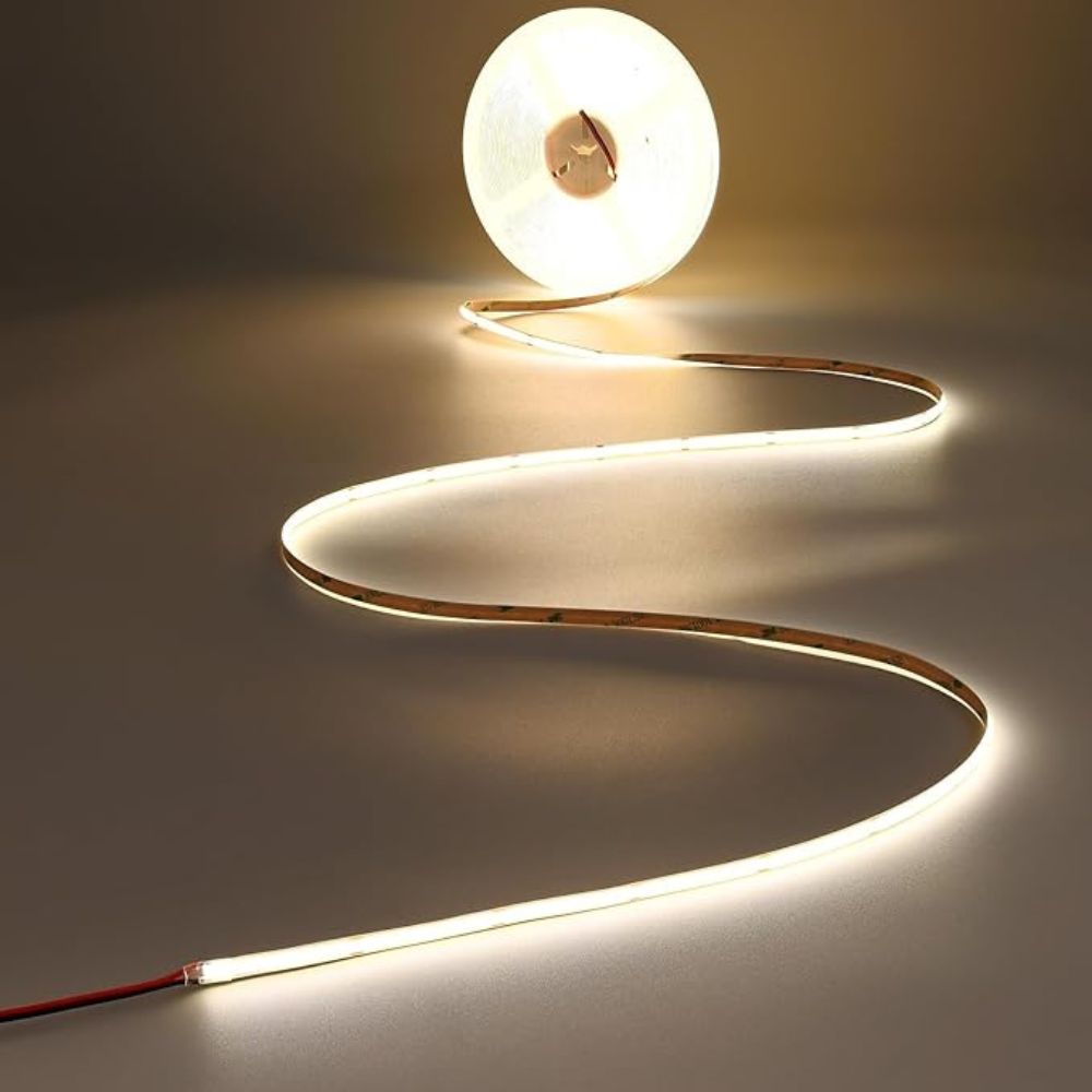 Rola 5m Banda LED COB 8mm 12V - 320 led/m, 10W/m