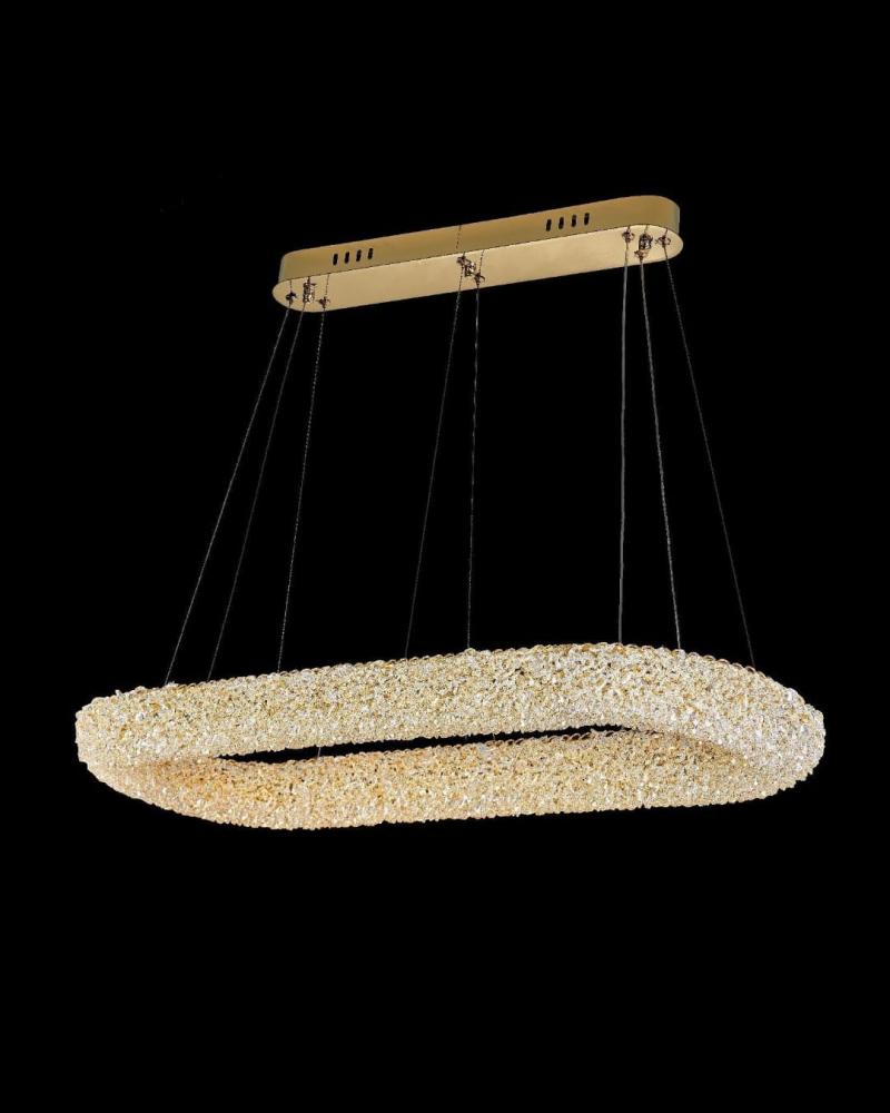 Candelabru cu led modern Elara oval 160W