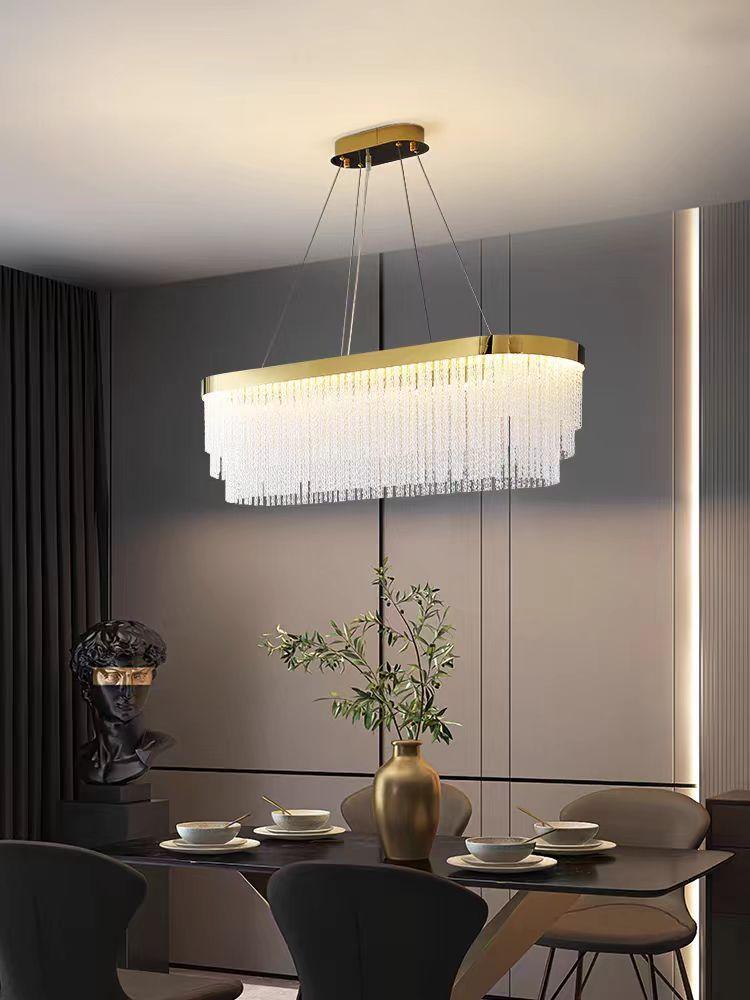Candelabru de cristal cu led modern Estelle 130W
