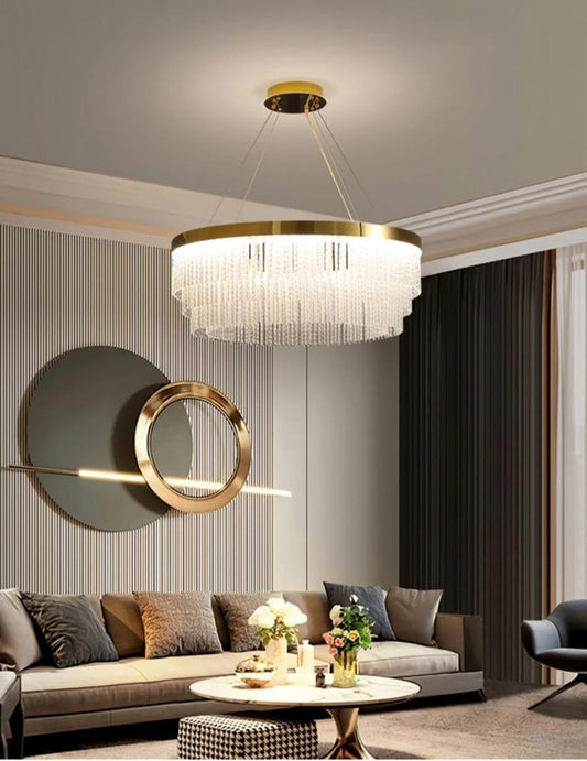 Candelabru de cristal cu led modern Estelle 60cm