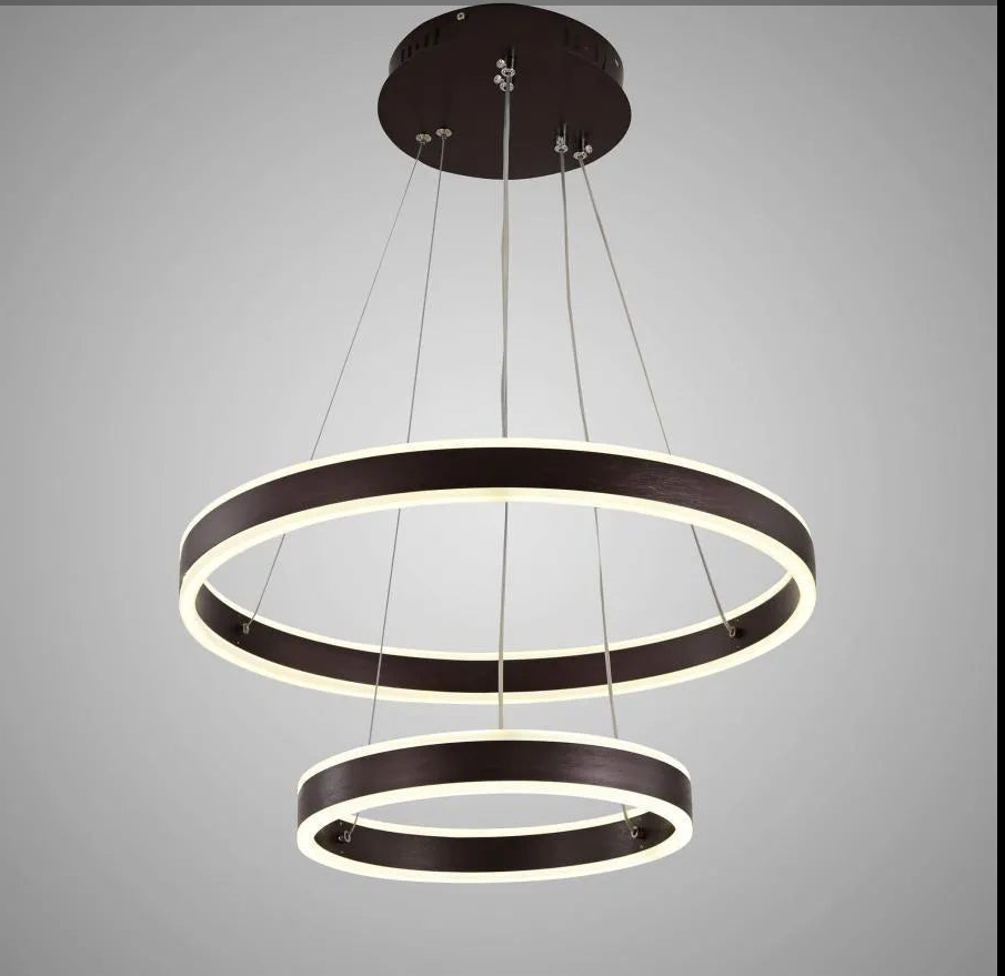 Lustra LED dimabila cu telecomanda 3 functii Maro 150W