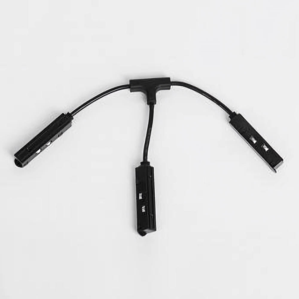 Conector electric flexibil T - sina magnetica aplicata/incastrata