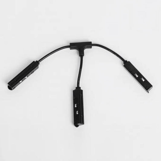 Conector electric flexibil T - sina magnetica aplicata/incastrata