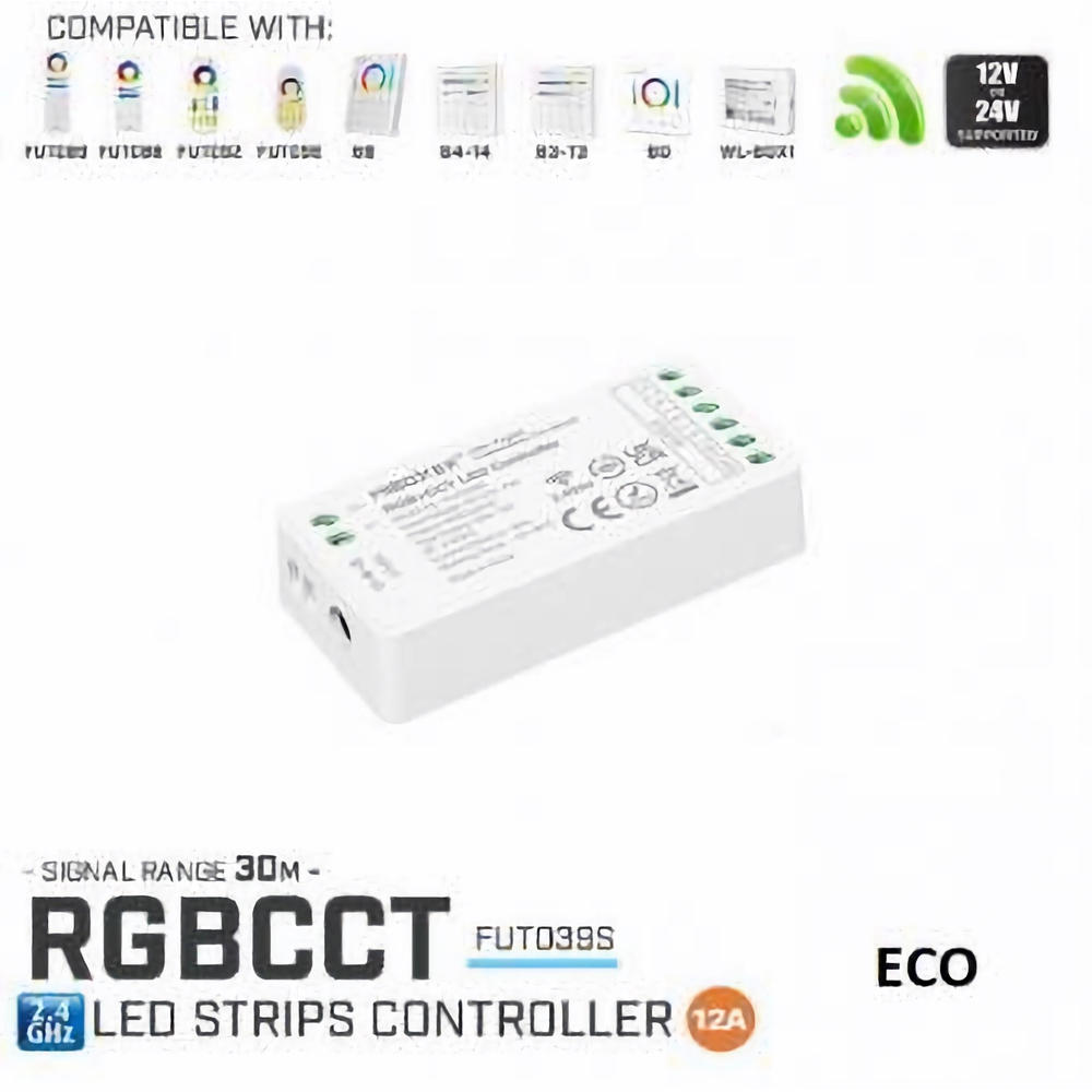 Controler multizona RGB CCT RF MiLight 12A ECO