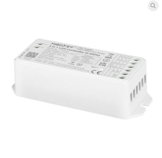 Controler multizona banda led RGB CCT 15A RF 12V 24V