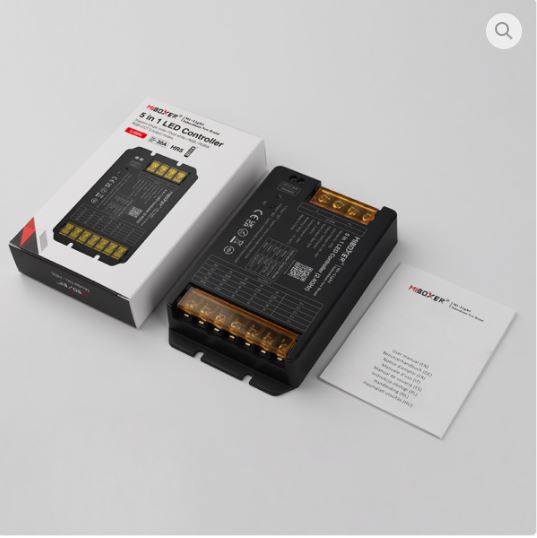 Controler multizona banda led RGB CCT 30A RF 12V 48V