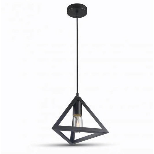 Pendul E27 triunghi negru