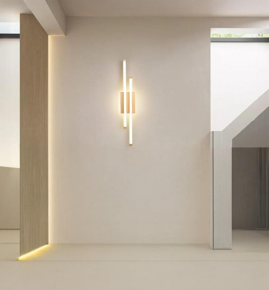 Aplica LED Lines 3 functii Gold 24W