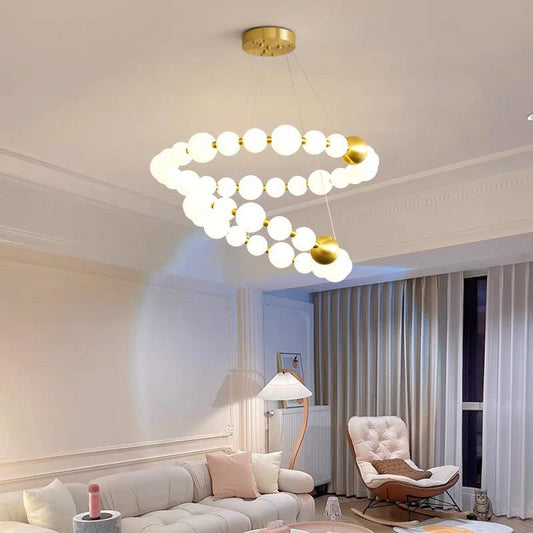 Lustra LED CCT cu telecomanda Infinity Galaxy 186W