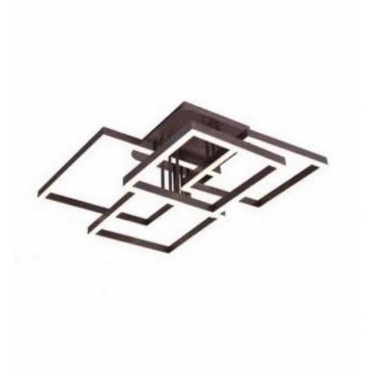 Lustra LED dimabila cu telecomanda 3 functii Maro 150W