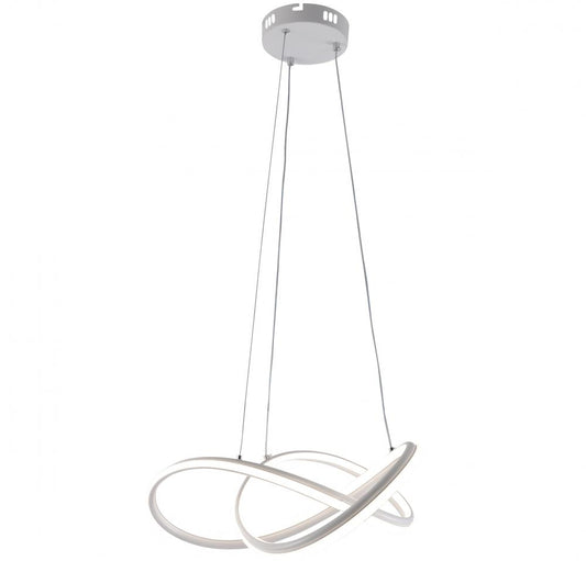 Lustra LED dimabila cu telecomanda 3 functii TWIST 150W