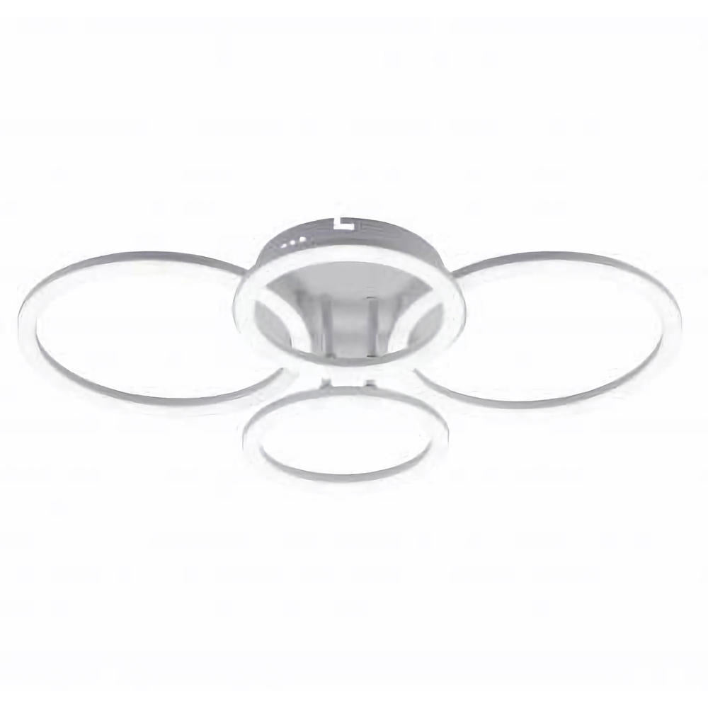 Lustra LED iluminare verticala crom CCT cu telecomanda 72W