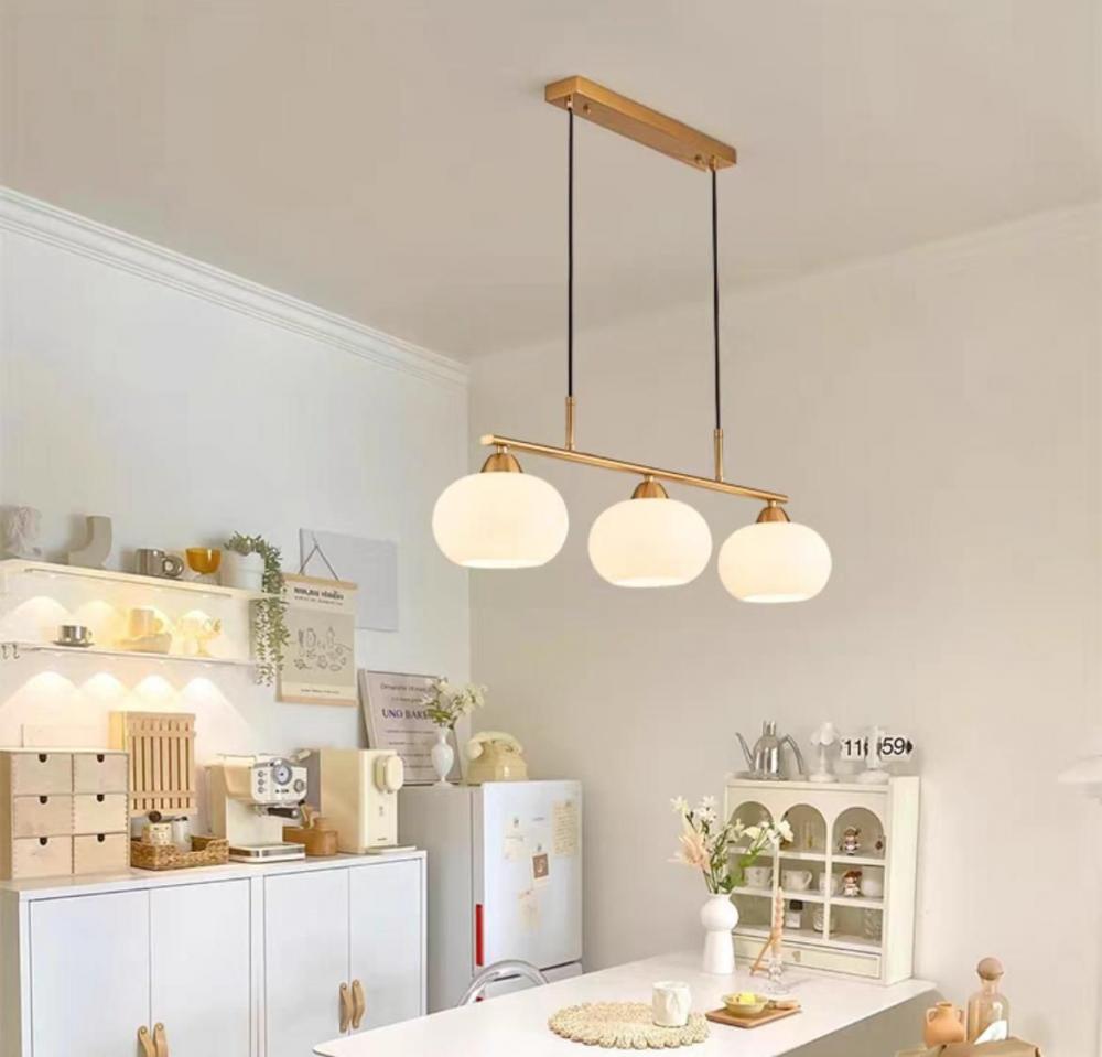 Lustra moderna Oval Glow 3 x E27 gold