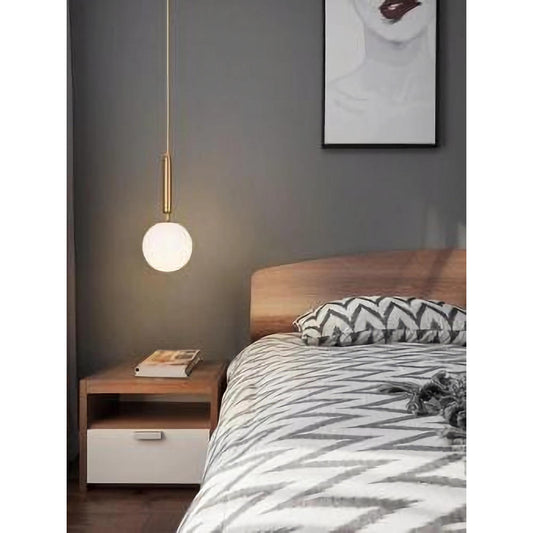 Pendul suspendat Glob 1 xE27 Gold