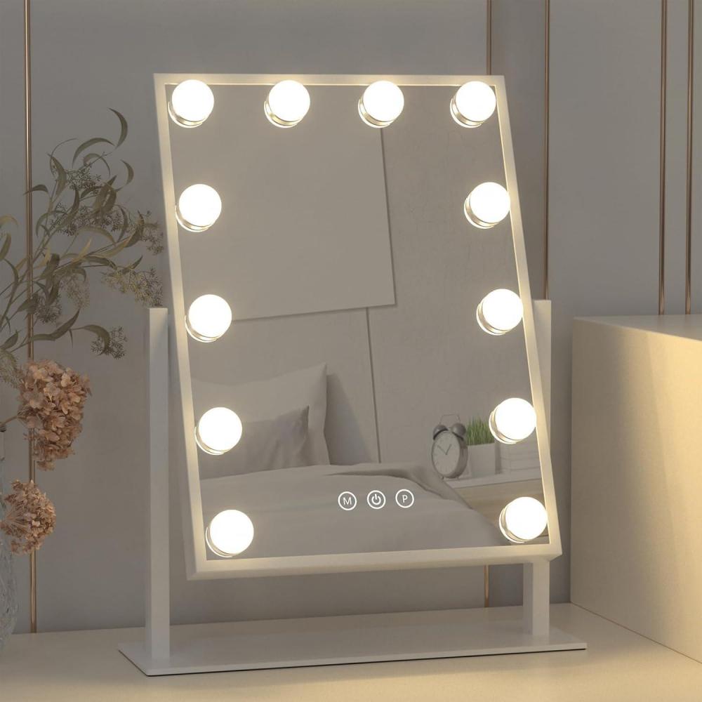 Oglinda LED makeup 30x40 dimabila CCT intrerupator touch 11W LL3041-12