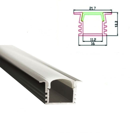 Profil Led Aluminiu 1M Incastrat