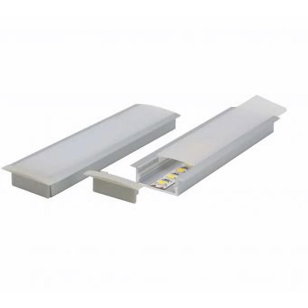 Profil led incastrat aluminiu 2m plat