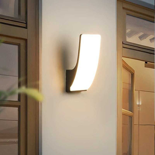 Aplica LED de fatada gri 20W