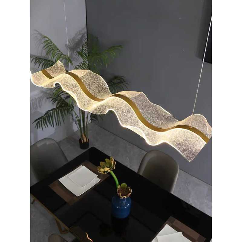 Lustra LED cu telecomanda 3 functii 88W