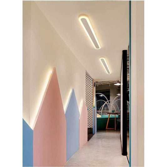 Aplica LED liniara 40cm alba CCT 25W